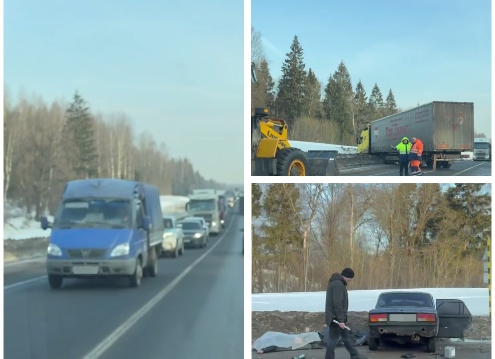 Водитель ВАЗ погиб после столкновения с тремя автомобилями на юге Москвы